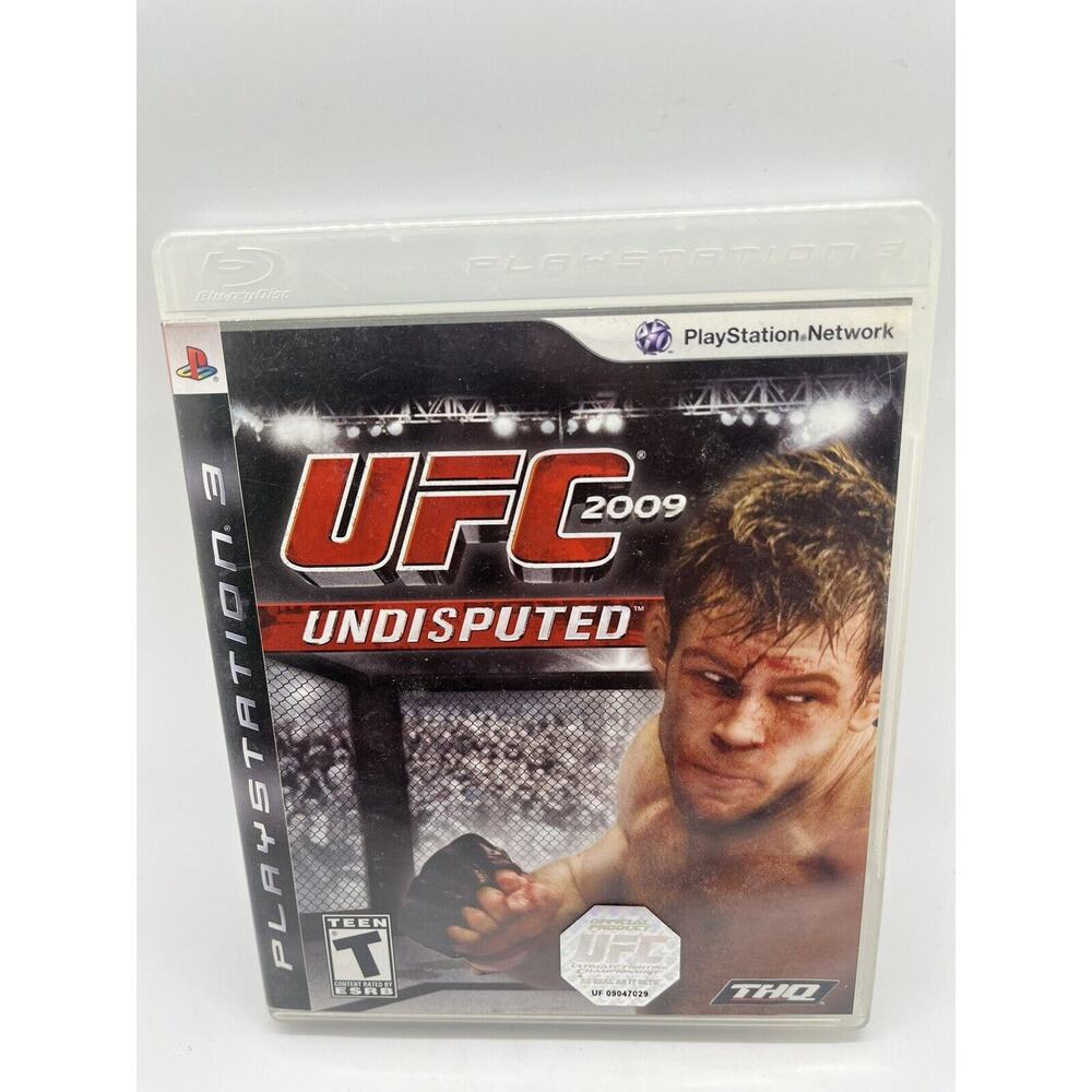 UFC Undisputed 2009 (Sony PlayStation 3, 2009) - Complete - TESTED
